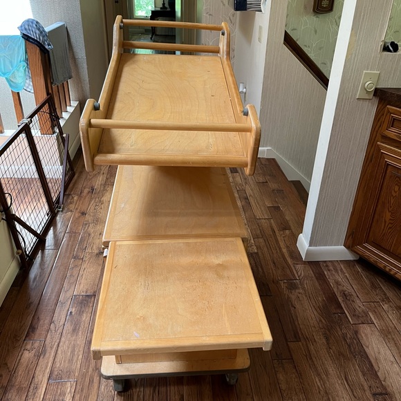 Accessories Vintage Solid Wood Baby Changing Station Poshmark